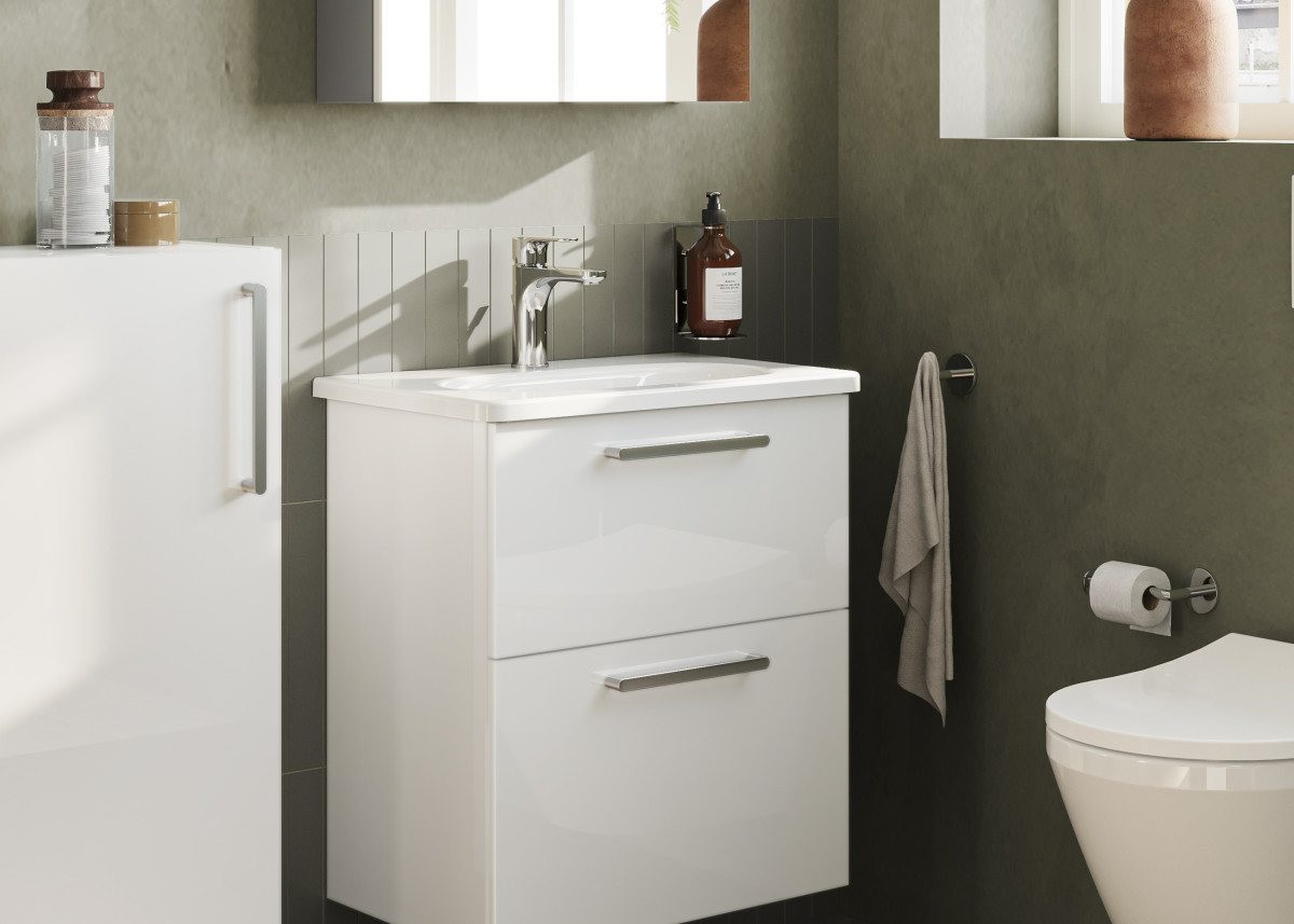 Смеситель для раковины VitrA Root Round A42706EXP однорычажный хром латунь