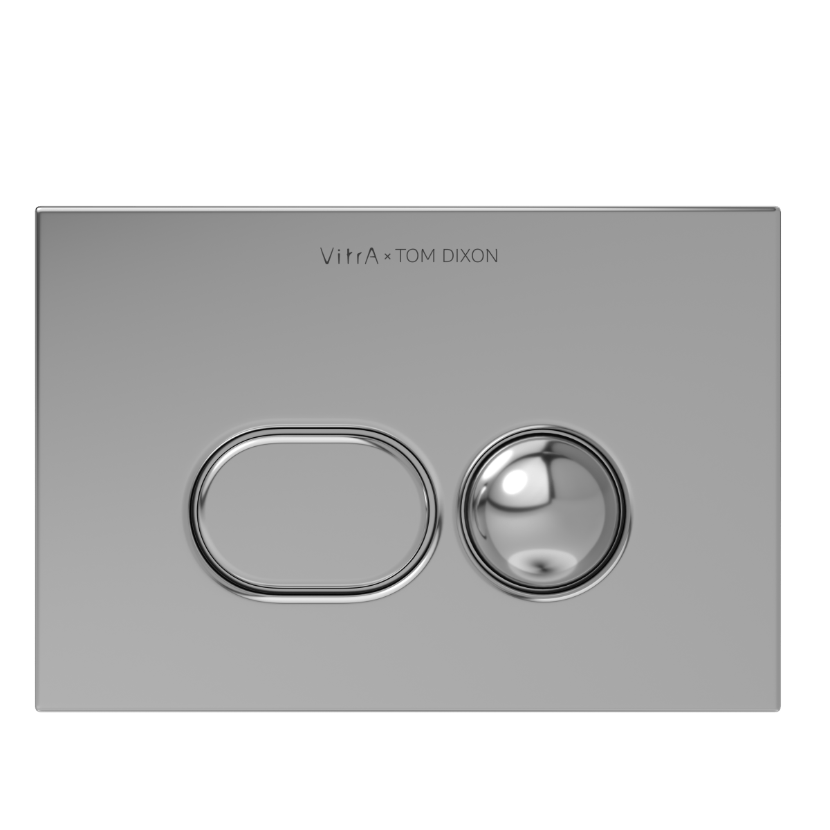 Кнопка смыва для инсталляции VitrA Liquid 740-2180 хром двойный смыв