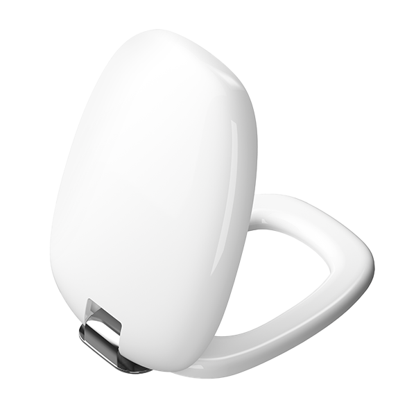 Сиденье для унитаза VitrA Plural 126-003-009 круглое белое дюропласт с микролифтом быстросъемное
