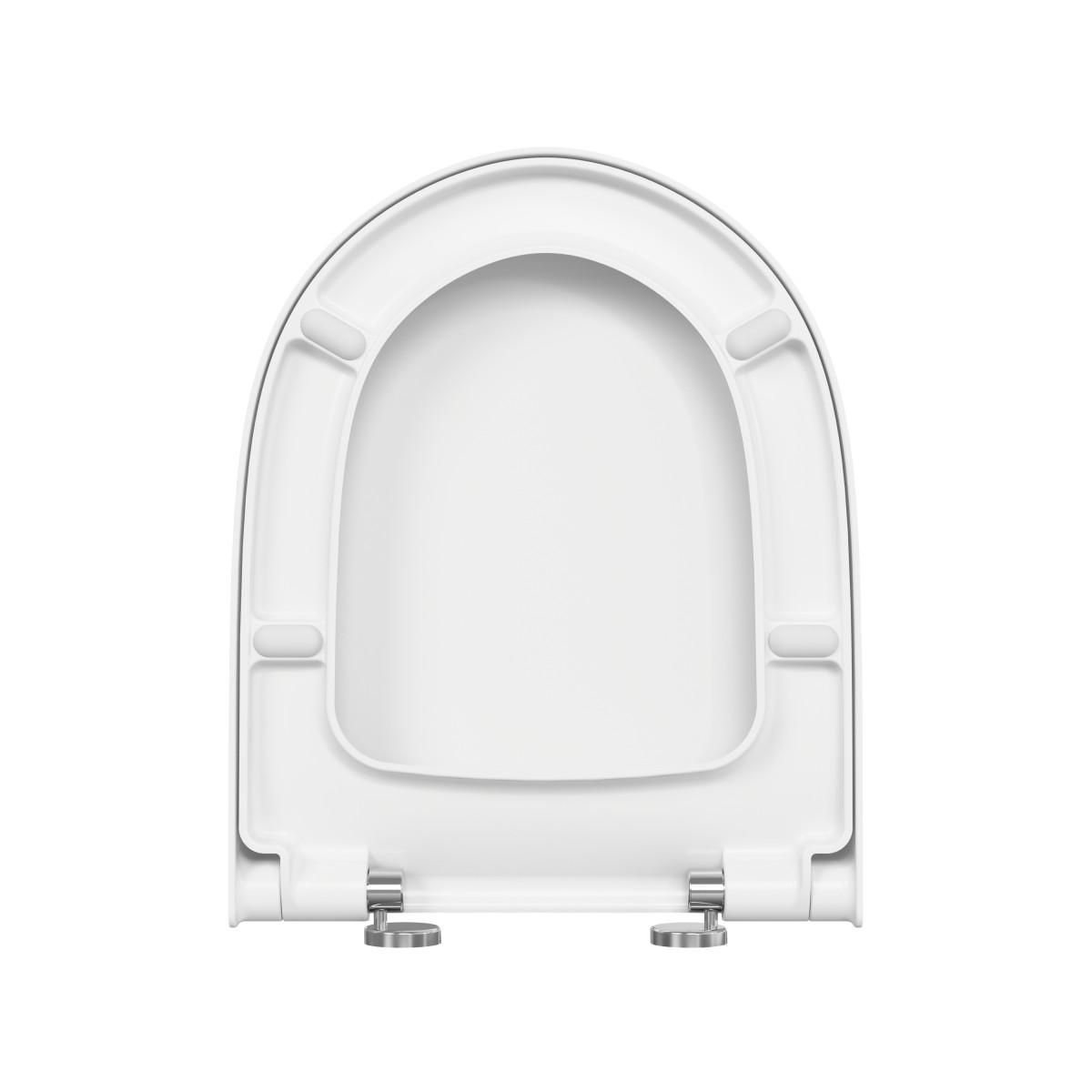 Сиденье для унитаза VitrA Sento 86-003-009 круглое белое дюропласт с микролифтом