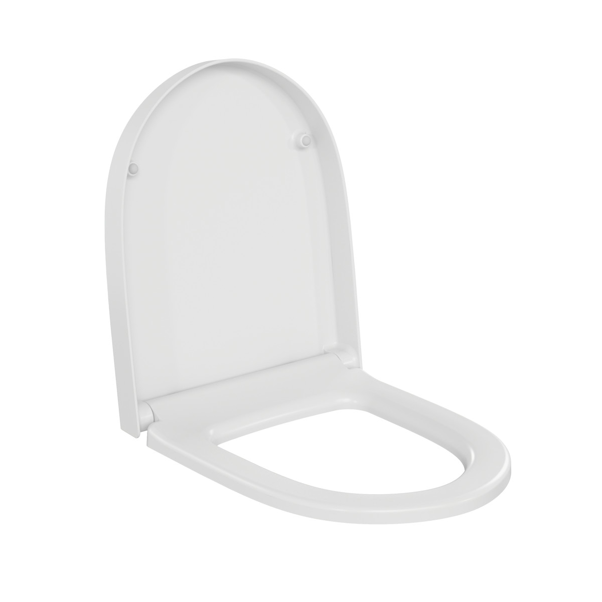 Сиденье для унитаза VitrA Sento 86-003-009 круглое белое дюропласт с микролифтом