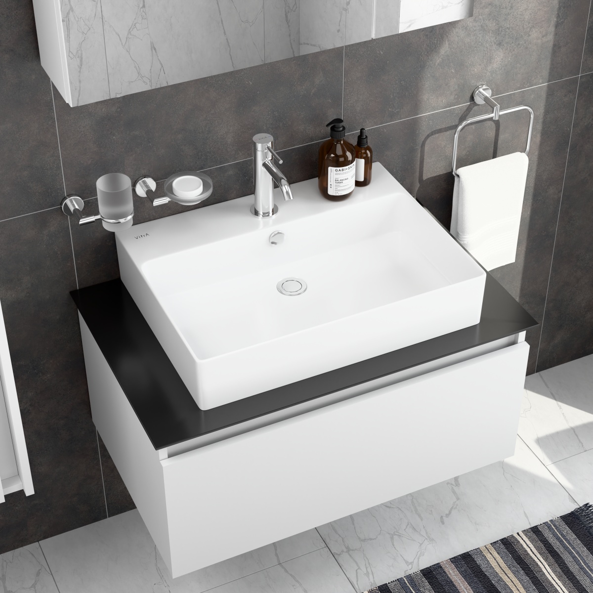 Раковина VitrA M20 8314B003-0001 60 x 45 см белая санитарный фарфор