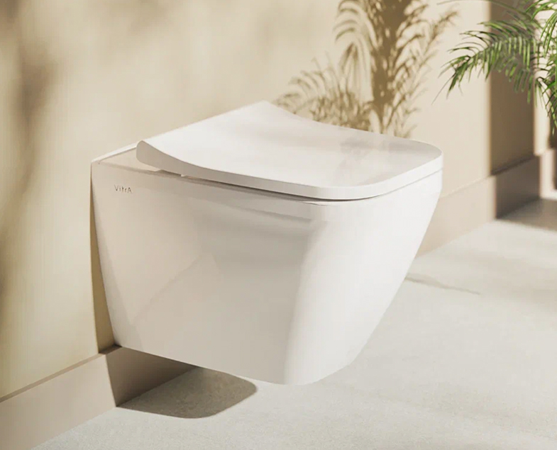 Комплект Vitra Integra Square Инсталяция VitrA V8 с подвесным унитазом Instegra Square и клавиша смыва