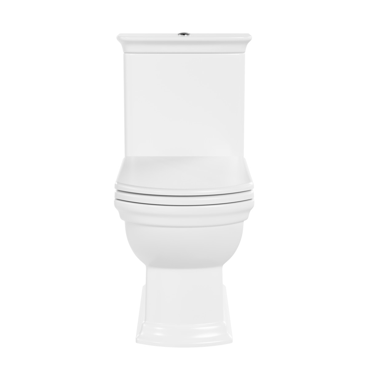 Унитаз-компакт напольный VitrA Serenada 9722B003-7203 с сиденьем микролифт белый санитарный фарфор антибактериальное покрытие Hygiene