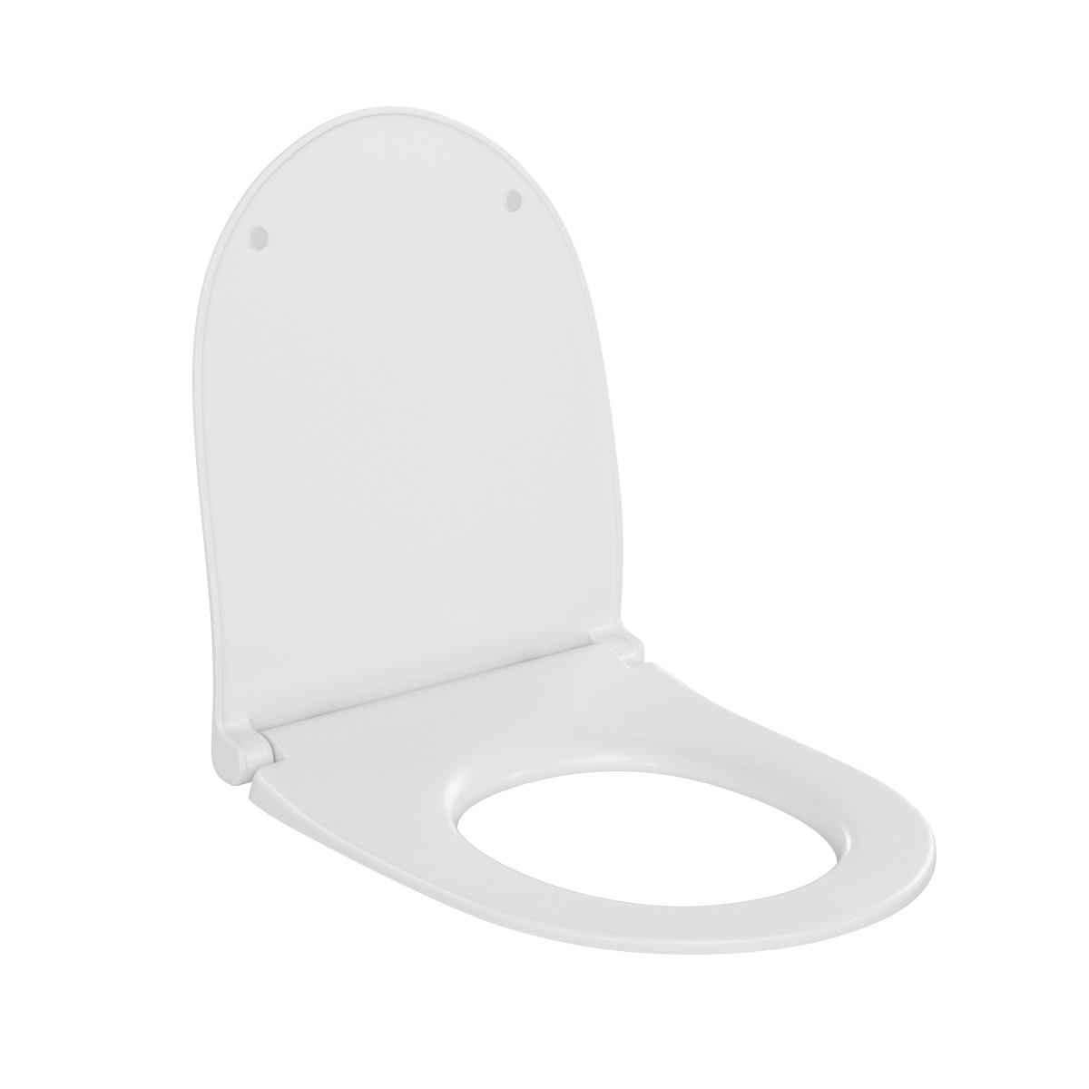 Сиденье для унитаза VitrA Nest 220-003R409 круглое белое дюропласт с микролифтом быстросъемное