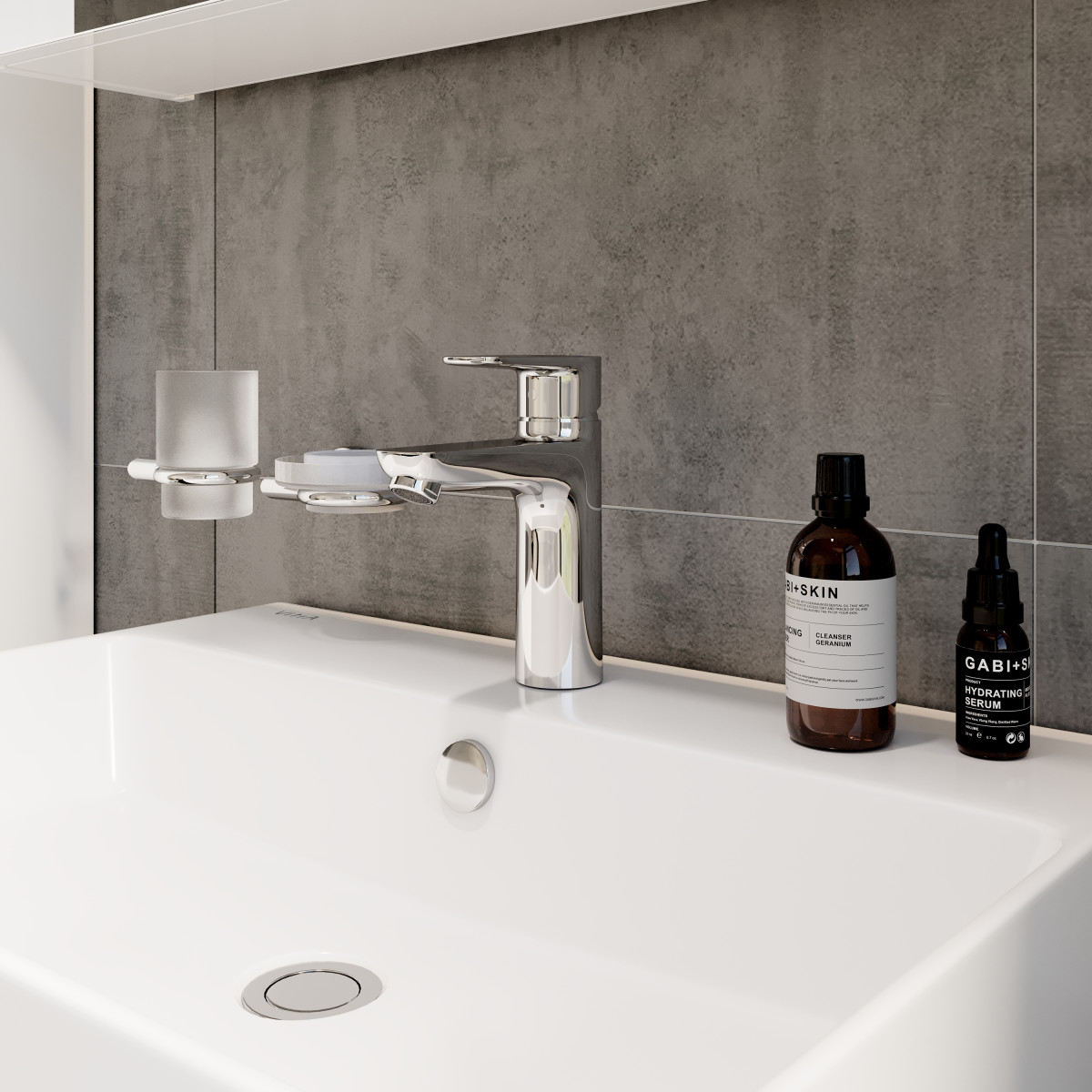 Смеситель для раковины VitrA Flow Soft (Флоу Софт) A43009EXP однорычажный хром латунь