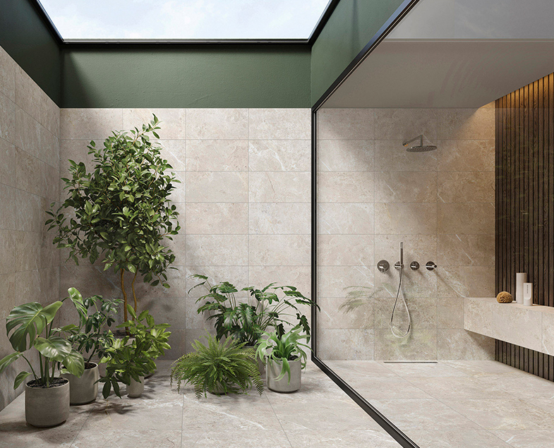 Набор встроенной душевой системы Origin на 3 направления, хром