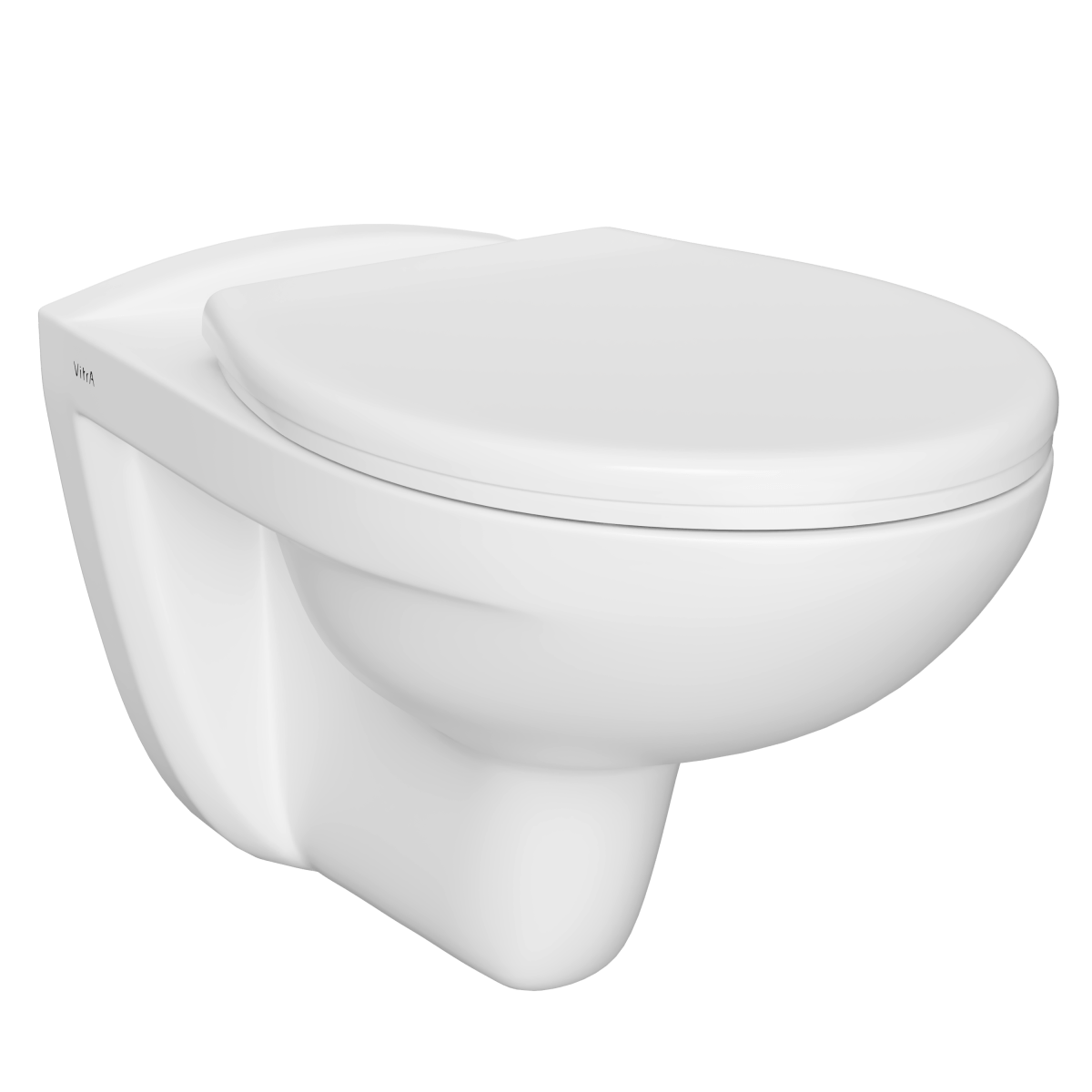 Подвесной унитаз VitrA Normus 6855B003-0101 ободковый Open-Rim белый санитарный фарфор антибактериальное покрытие Hygiene