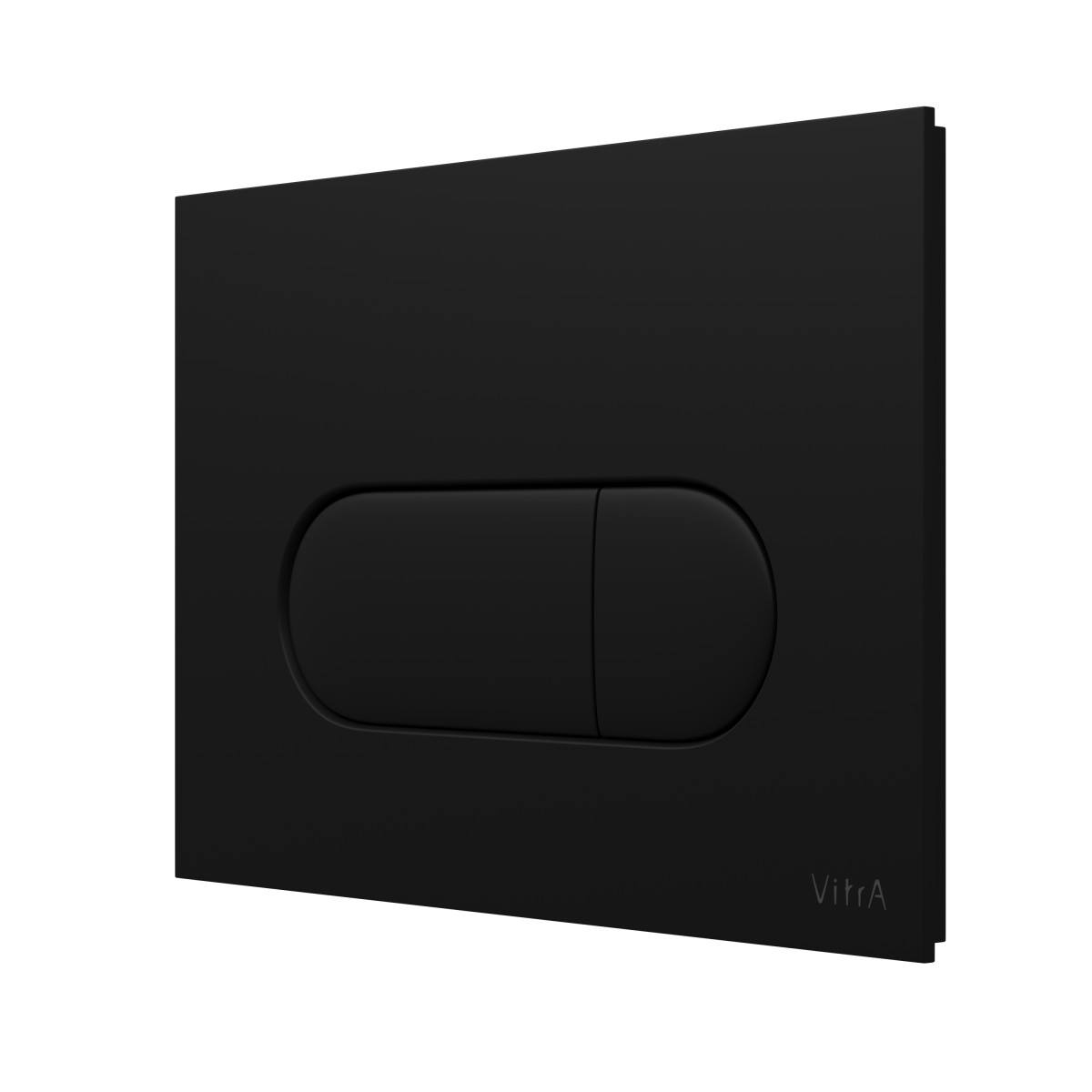 Кнопка смыва для инсталляции VitrA Root Round 740-2211 матовая черная двойный смыв