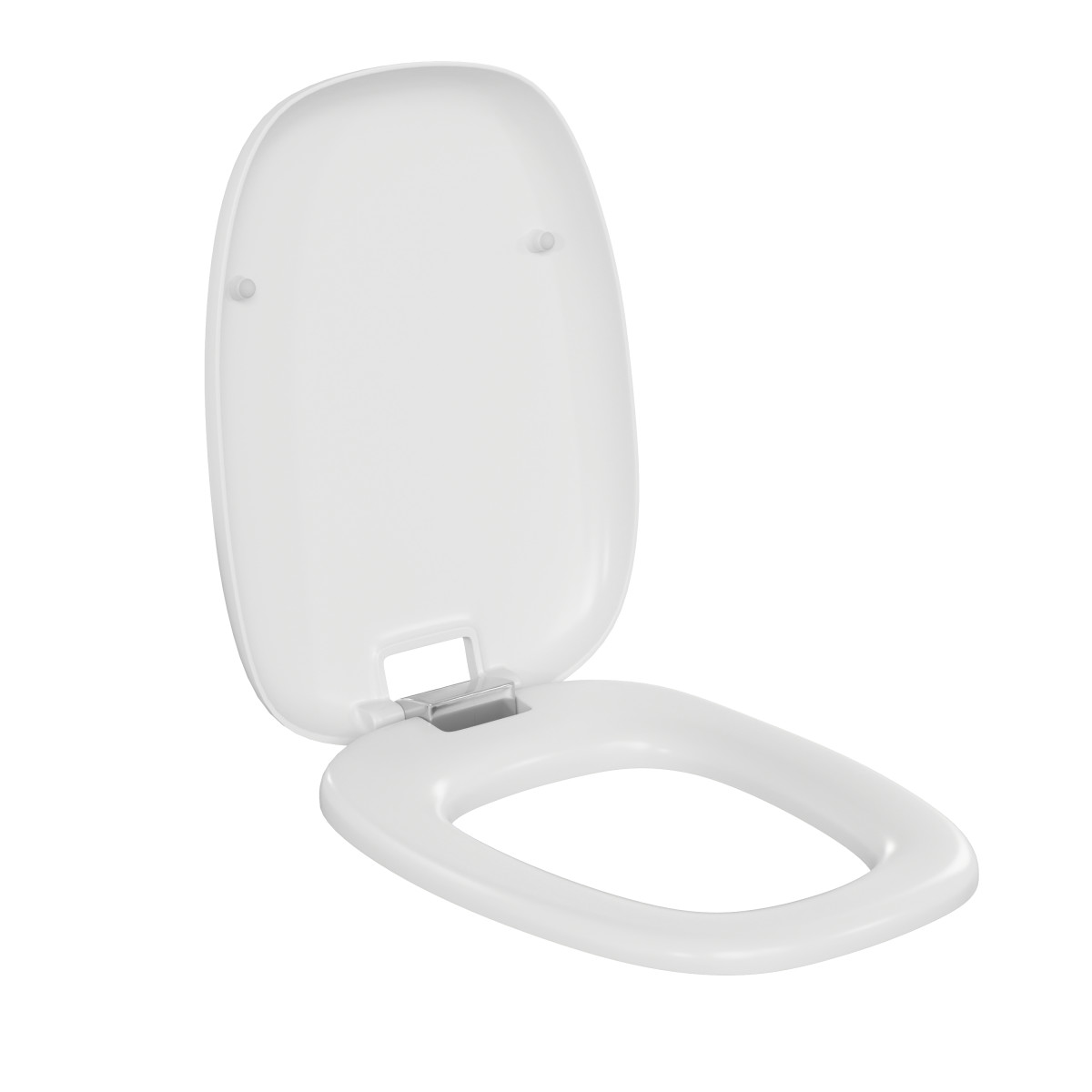 Сиденье для унитаза VitrA Plural 126-003-009 круглое белое дюропласт с микролифтом быстросъемное