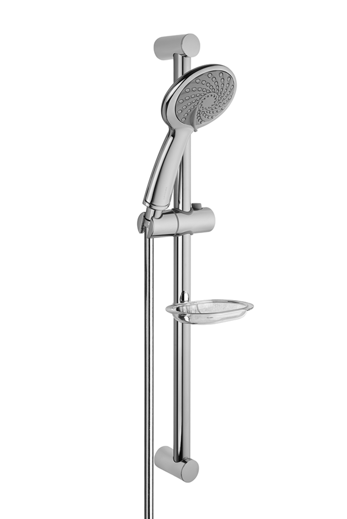 Душевая стойка VitrA Samba 3F (Самба 3Ф) A45680WSA с ручным душем без смесителя с мыльницей хром