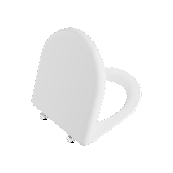 Сиденье для унитаза VitrA Liquid 137-003-009 круглое белое дюропласт с микролифтом