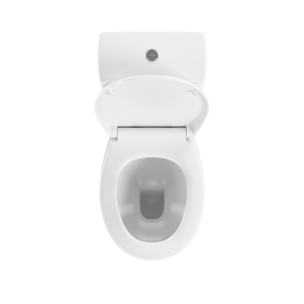 Унитаз-компакт напольный VitrA S10 9864B003-7201, с сиденьем без микролифта, белый, санитарный фарфор, антибактериальное покрытие Hygiene (Хайджн)