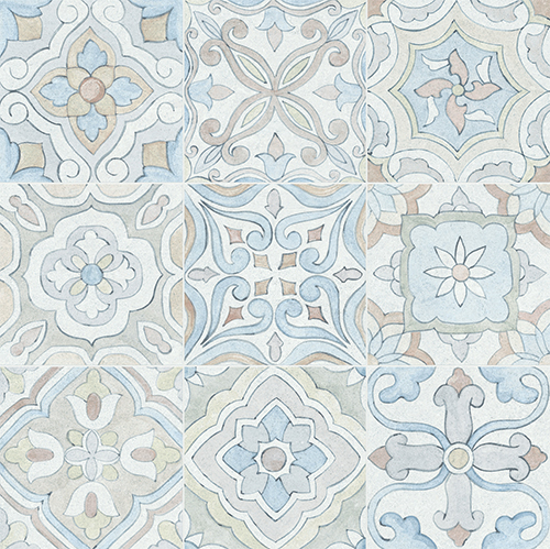 60x60 Newcon Пэчворк Декор xолодная Гамма Матовый R10A