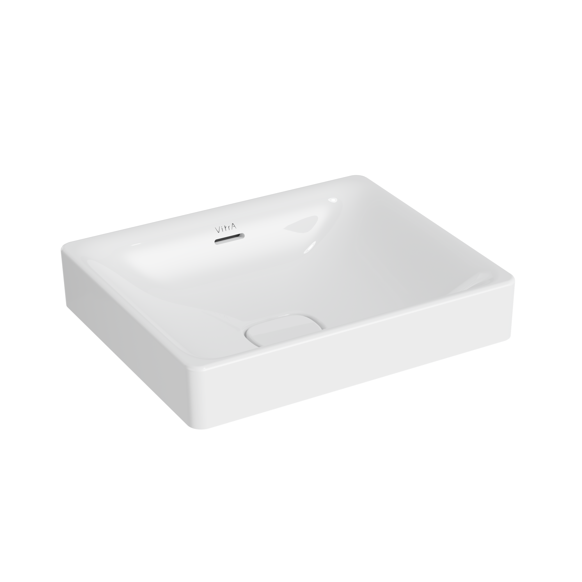 Раковина чаша VitrA Metropole 7534B003-0673 50 x 40 см накладная белая антибактериальное покрытие Hygiene