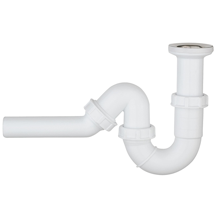 Сифон для раковины U (пластиковый)