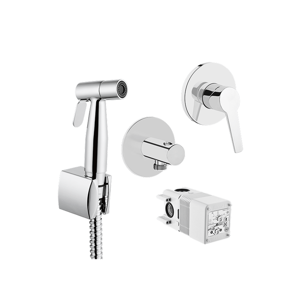 Комплект смесителей VitrA Axe S A49271EXP хром латунь