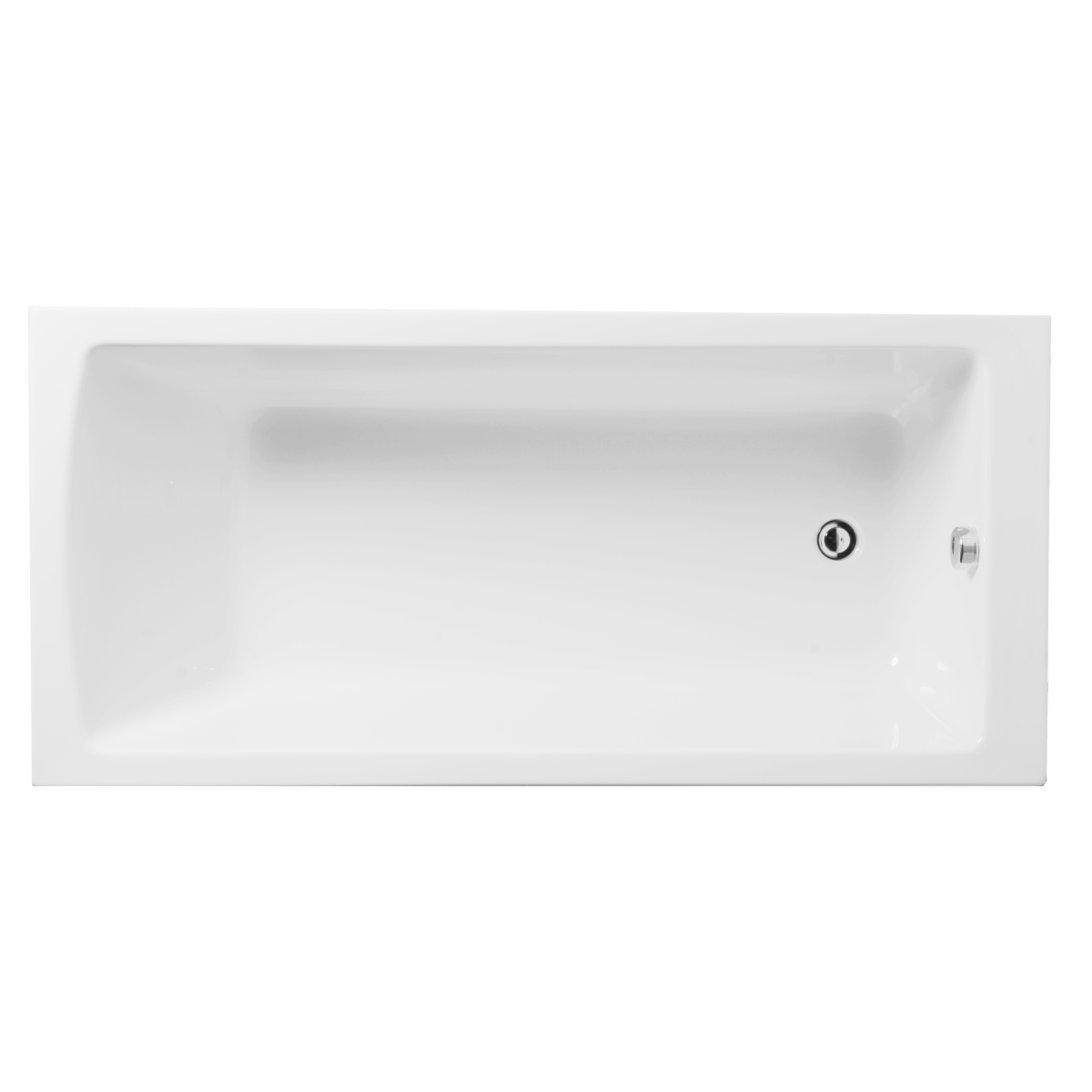 Ванна VitrA Neon 52280001000 170 x 75 см акриловая прямоугольная белая