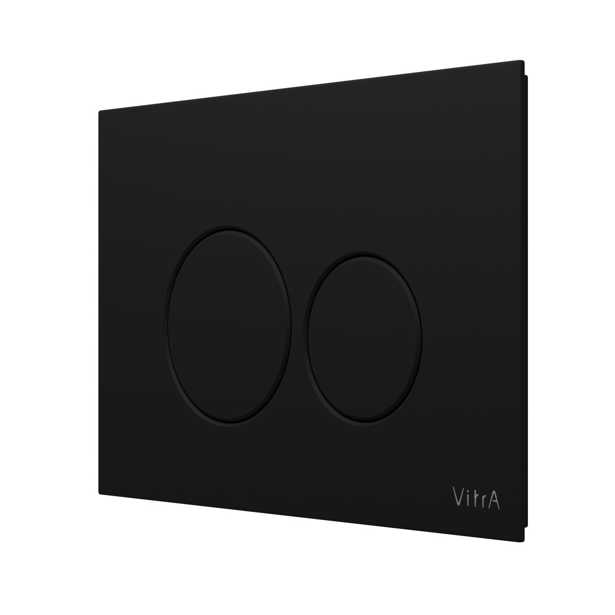 Кнопка смыва для инсталляции VitrA Origin 740-2411 матовая черная двойный смыв