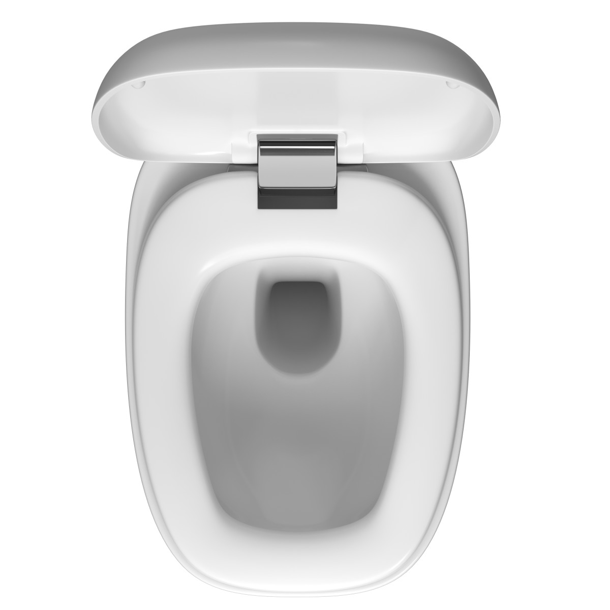 Подвесной унитаз VitrA Plural 7830B403-0075 безободковый Rim-ex белый санитарный фарфор антибактериальное покрытие Hygiene + Clean