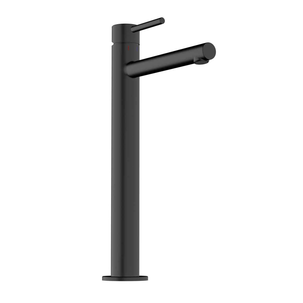 Смеситель для раковины-чаши VitrA Origin (Ориджин) A4255836, однорычажный, матовый черный, латунь