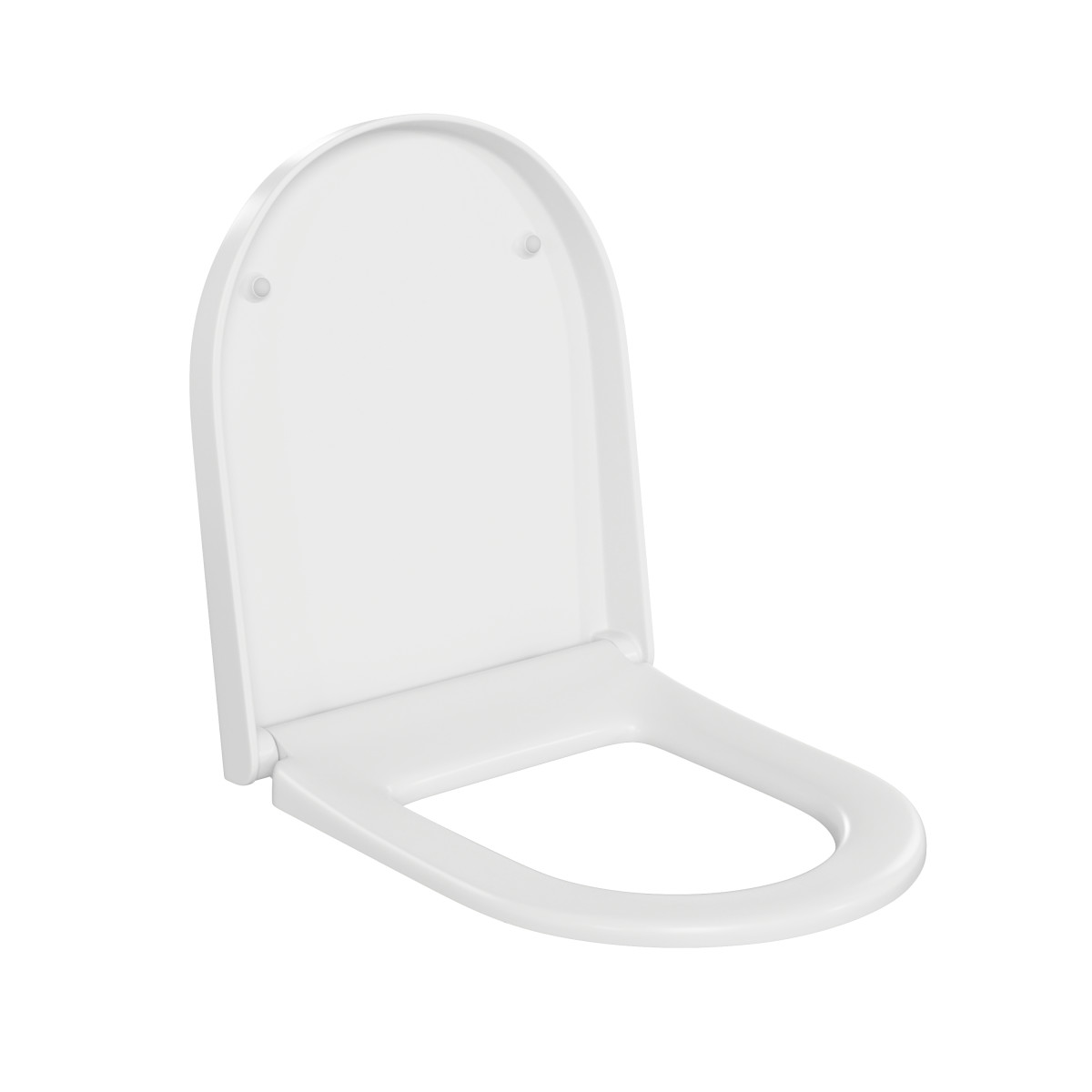 Сиденье для унитаза VitrA Zentrum 94-003-001 круглое белое дюропласт без микролифта