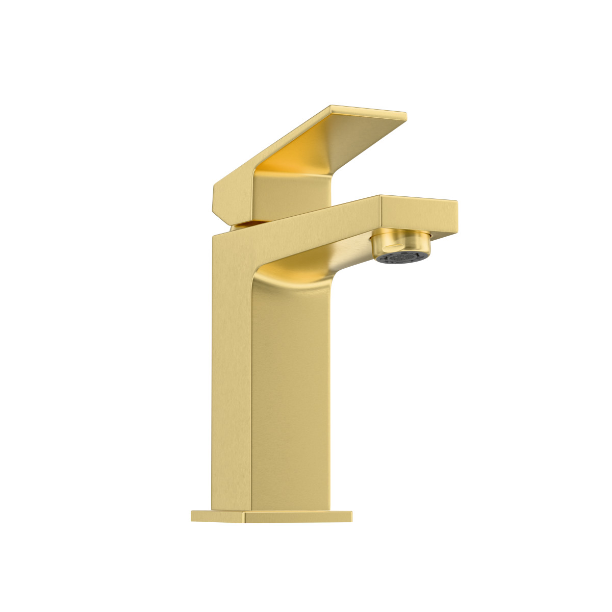 Смеситель для раковины VitrA Minimax Square A4372025EXP однорычажный брашированное золото латунь