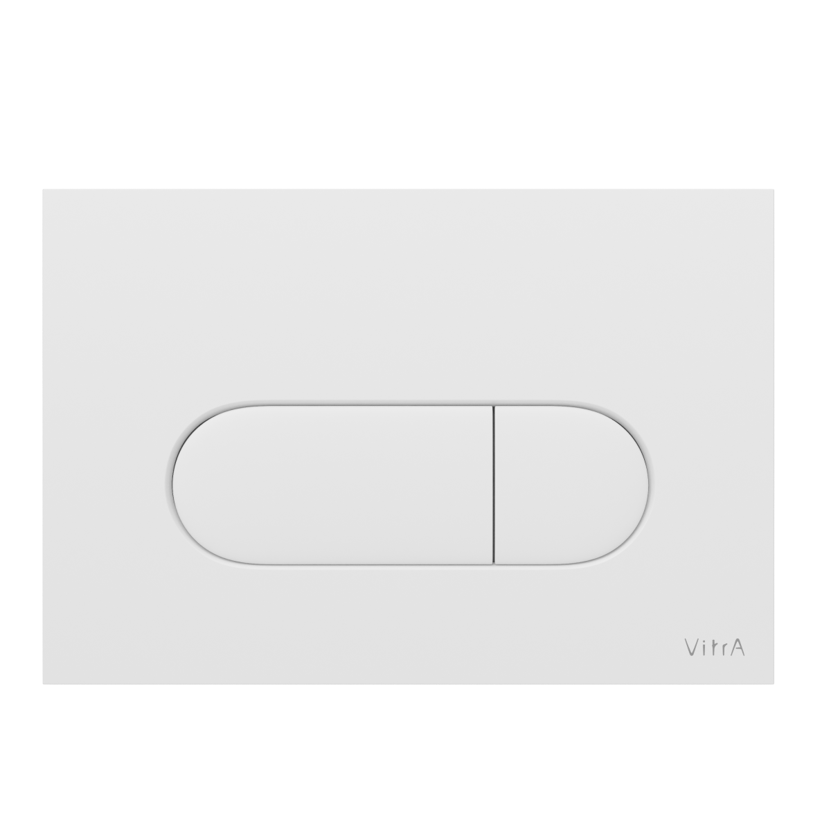 Кнопка смыва для инсталляции VitrA Root Round 740-2200 глянцевая белая двойный смыв