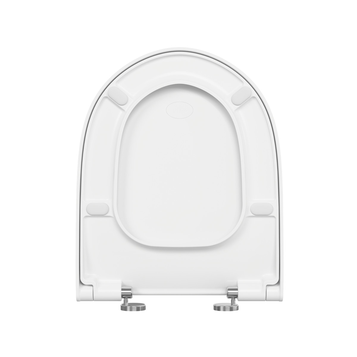 Сиденье для унитаза VitrA Sento 130-003-009 круглое белое дюропласт с микролифтом