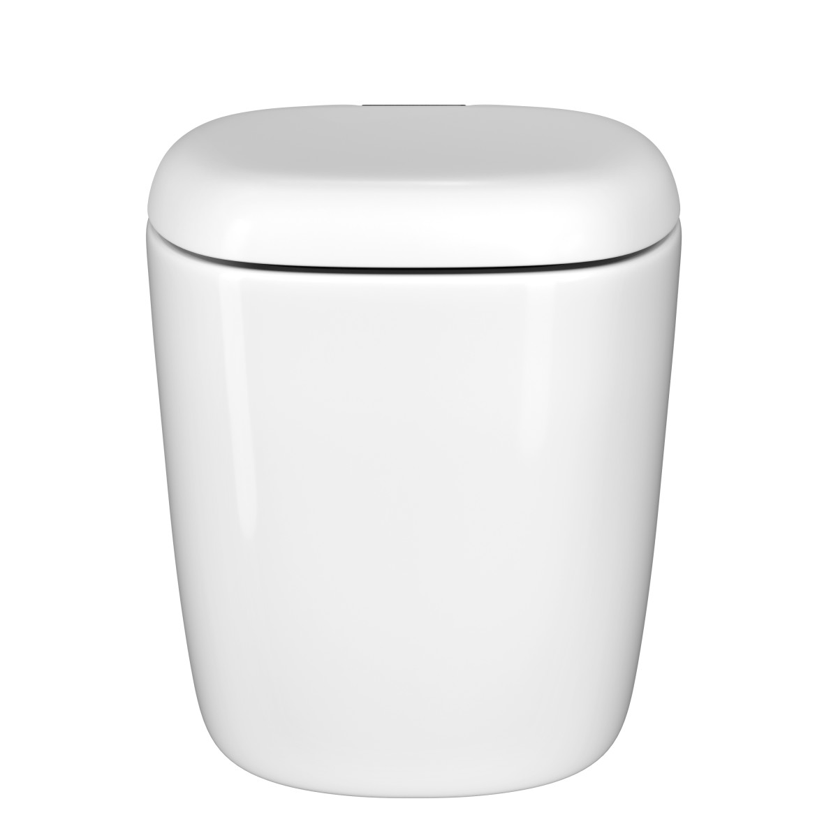 Подвесной унитаз VitrA Plural 7830B403-0075 безободковый Rim-ex белый санитарный фарфор антибактериальное покрытие Hygiene + Clean