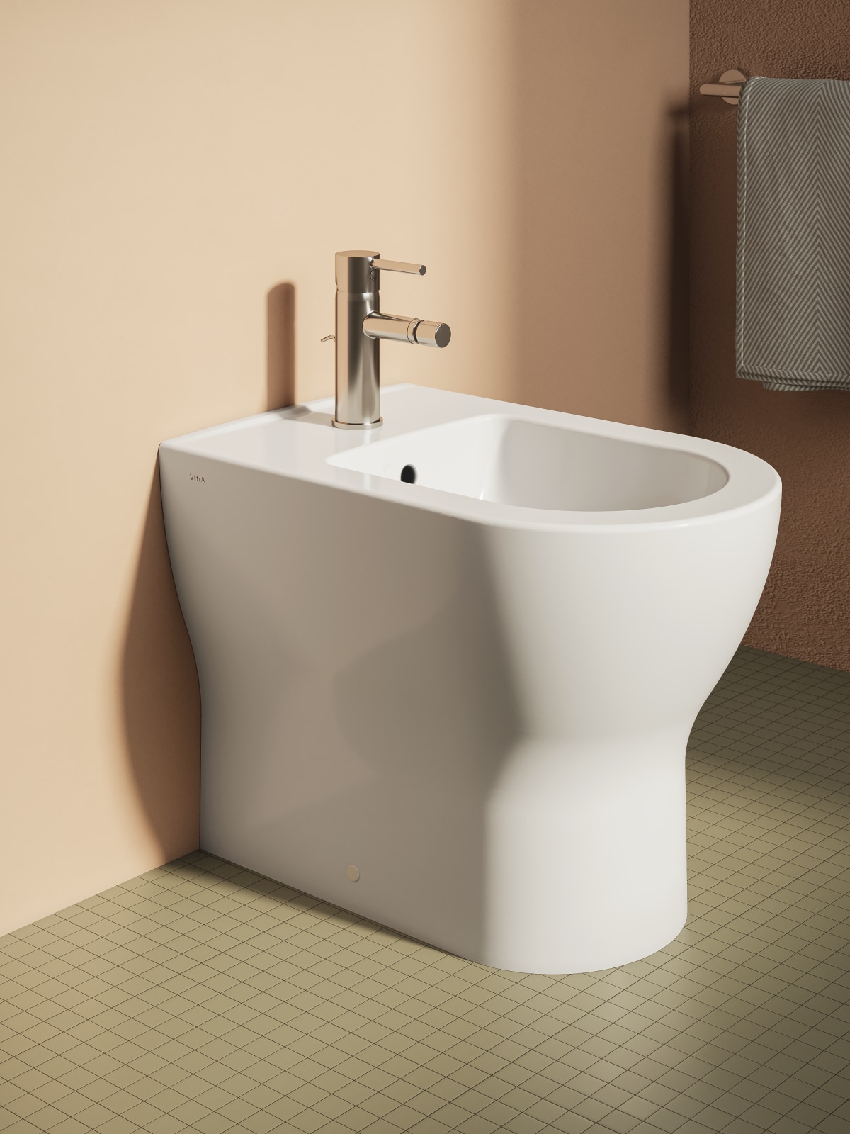 Смеситель для биде VitrA Minimax S (Минимакс С) A41988EXP однорычажный хром латунь