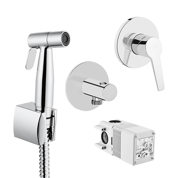 Комплект смесителей VitrA Axe S A49271EXP хром латунь