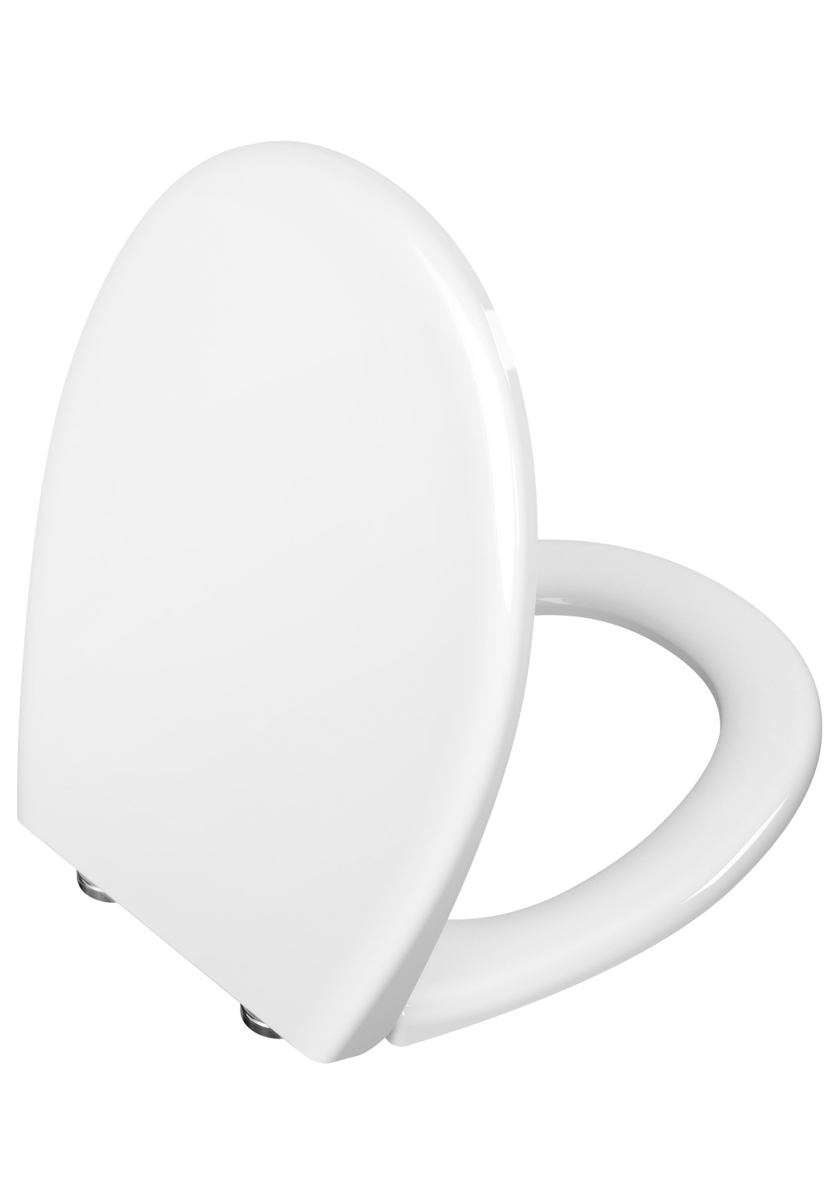 Инсталляция с унитазом VitrA Integra Round 9004B003-7202 комплект 4 в 1 с сиденьем микролифт безободковый цвет клавиши матовый хром