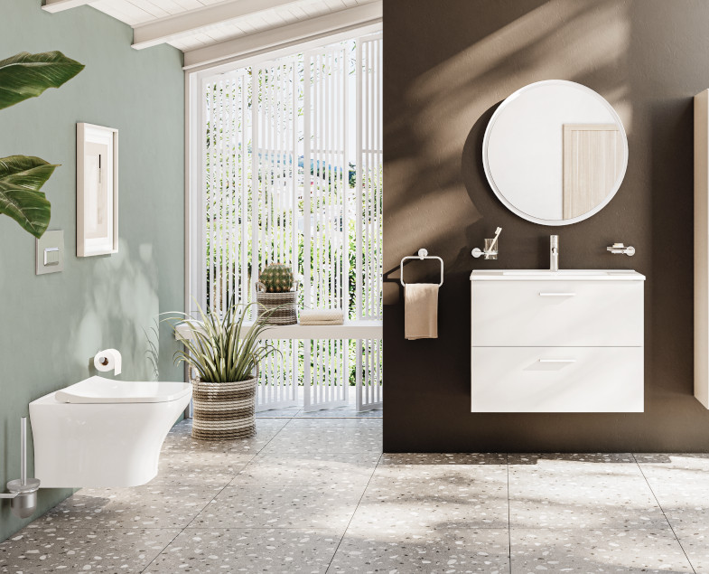 Комплект Vitra Zentrum Square Инсталяция VitrA V12 для подвесного унитаза  Zentrum Square и клавиша смыва