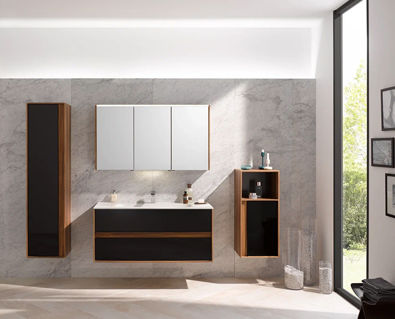 Пенал Metropole правосторонний, сливовое дерево