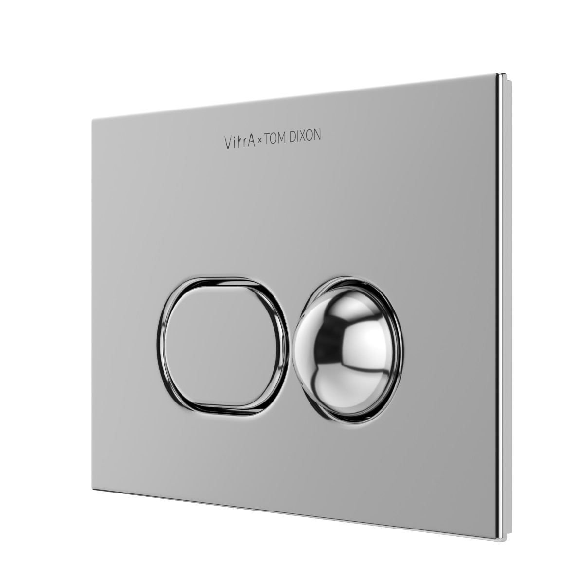 Кнопка смыва для инсталляции VitrA Liquid 740-2180 хром двойный смыв