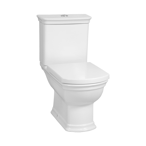 Унитаз-компакт напольный VitrA Serenada 9722B003-7205 с сиденьем микролифт белый санитарный фарфор