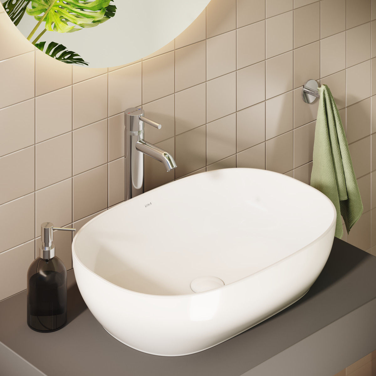 Смеситель для раковины VitrA Minimax S A41990EXP однорычажный хром латунь