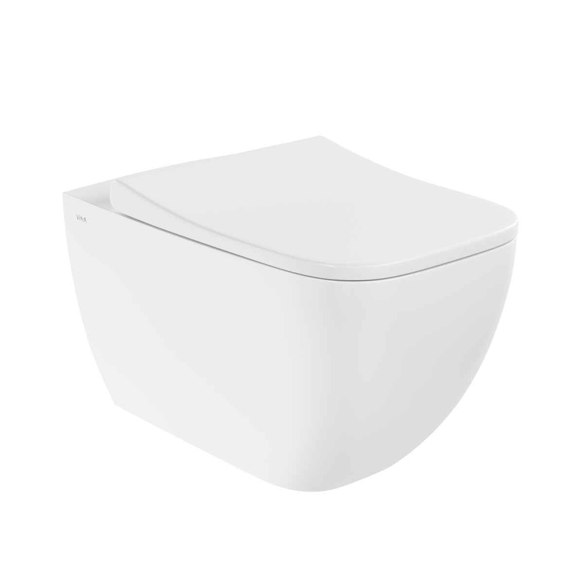 Подвесной унитаз VitrA Shift 7742B003-0075 безободковый Rim-ex белый санитарный фарфор антибактериальное покрытие Hygiene