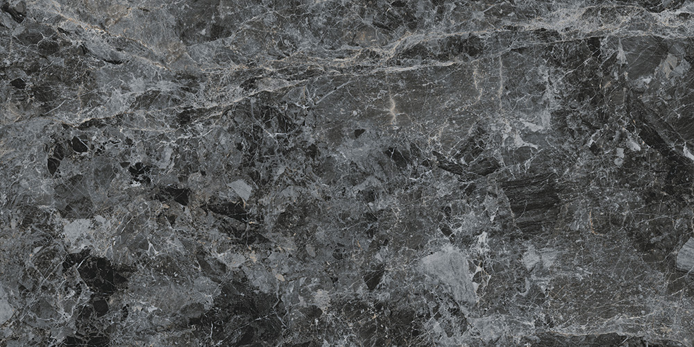 60x120 MarbleS Бреча Черный Лаппато R9