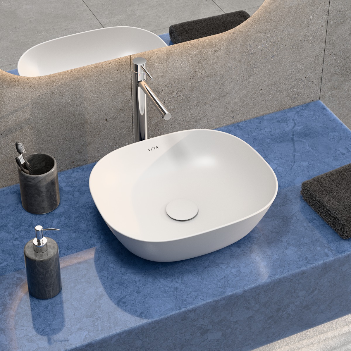 Смеситель для раковины VitrA Origin (Ориджин) A42558, однорычажный, хром