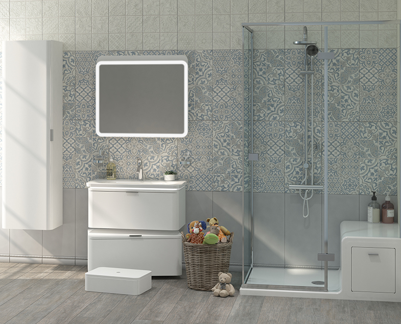 System Rain LS25 Душевая колонна, хром